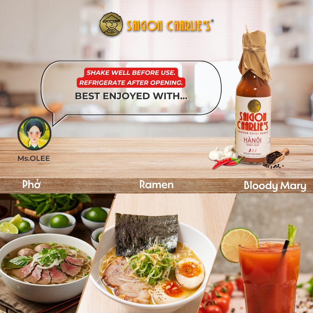 Saigon Charlie's Smoked Chili Sauce - Pack 3 (Bundle Saving)