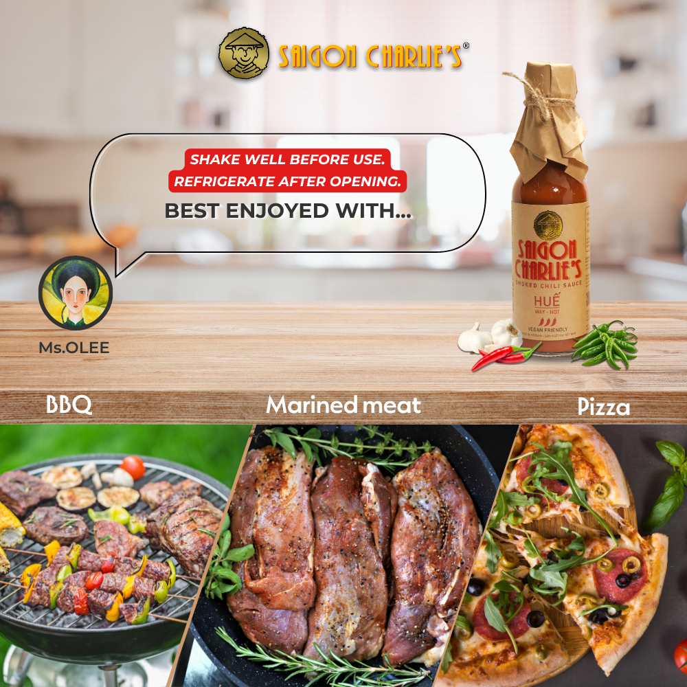 Saigon Charlie's Smoked Chili Sauce - Pack 3 (Bundle Saving)