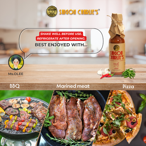Saigon Charlie's Smoked Chili Sauce - Hue Way Hot