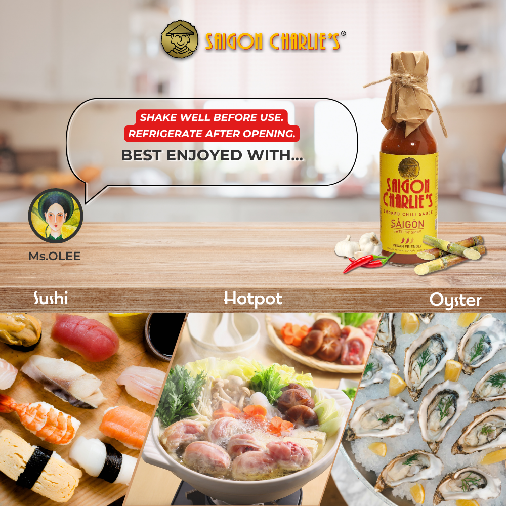 Saigon Charlie's Smoked Chili Sauce - Pack 3 (Bundle Saving)