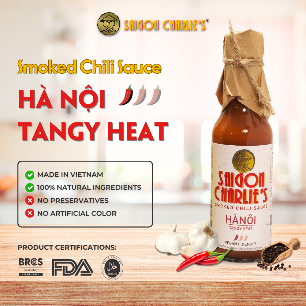 Saigon Charlie's Smoked Chili Sauce - Hanoi Tangy Heat