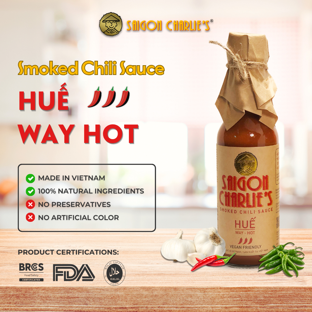 Saigon Charlie's Smoked Chili Sauce - Hue Way Hot